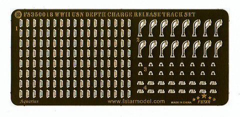 ファイブスターモデル FS350018 1/350 WWII アメリカ海軍 爆雷投下軌条