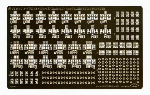 ファイブスターモデル FS350019 1/350 WWII アメリカ海軍 爆雷投射機用装填台