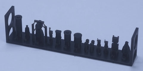 ファイブスターモデル FS350047 1/350 WWII時のアメリカ海軍重巡洋艦・軽巡洋艦用レーダーセットIV