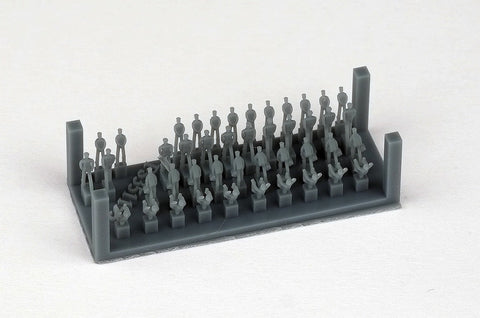 ファイブスターモデル FS351153 1/350 3D レジン船クルー I (8 つのジェスチャー、各 5 個、合計 40 個、ボーナス4 個)