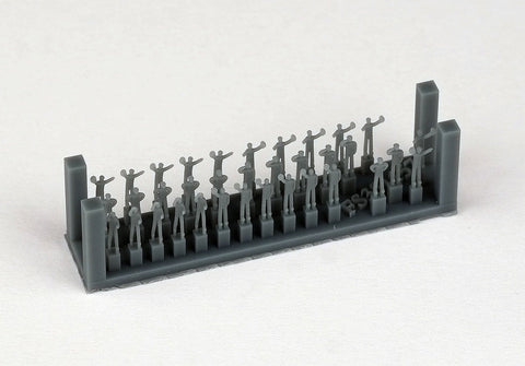 ファイブスターモデル FS351157 1/350 3D レジン船クルー IV (6 つのジェスチャー、各 5 個、合計 30 個、ボーナス4 個)