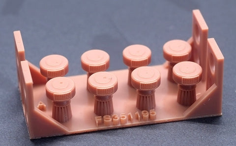 ファイブスターモデル FS351195 1/350 WWII 日本海軍 艦艇用 キノコ型通風筒3 3D Printing