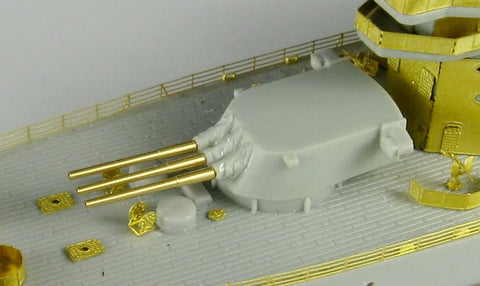 ファイブスターモデル FS700035 1/700 WWII アメリカ国海軍 8インチ55口径Mk.12/15真鍮砲身(9 個)