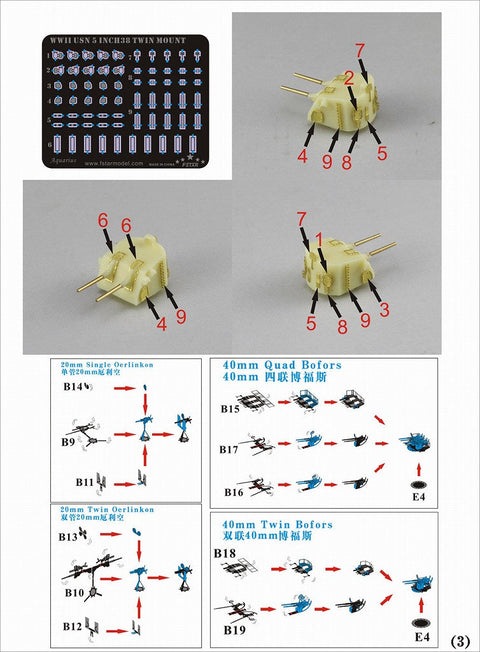 ファイブスターモデル FS700059 1/700 アレン・M・サムナー級駆逐艦用アップグレードセット