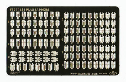 ファイブスターモデル FS700121 1/700 中国海軍 艦艇用 ラッタル