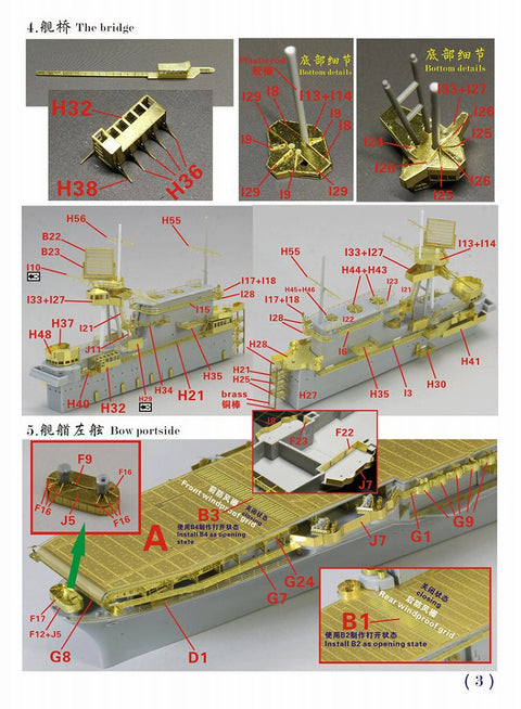ファイブスターモデル FS700125 1/700 アメリカ海軍 航空母艦 CV-5 ヨークタウン 1942 アップグレードセット(トランぺッター06707用)