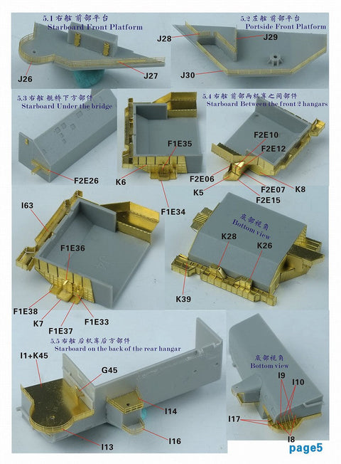 ファイブスターモデル FS700131 1/700 アメリカ海軍 航空母艦 CV-63 キティホーク 2006 アップグレードセット(トランぺッター06714用)