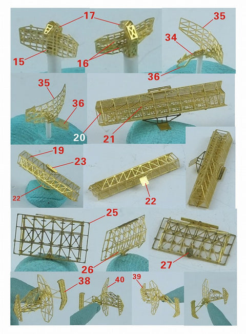 ファイブスターモデル FS700139 1/700 アメリカ海軍 艦艇用レーダーセット (大戦後)