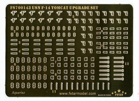 ファイブスターモデル FS700143 1/700 現用 アメリカ海軍 F-14 トムキャット アップグレードセット