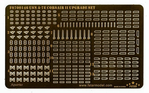 ファイブスターモデル FS700146 1/700 現用 アメリカ海軍 A-7E コルセアII アップグレードセット(トランぺッター用)