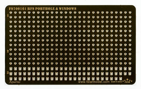 ファイブスターモデル FS700161 1/700 現用 ロシア/ソビエト海軍 艦艇用 舷窓