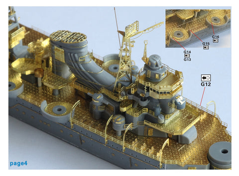 ファイブスターモデル FS710260 1/700 WWII 日本海軍 航空巡洋艦 最上 アップグレードセット(タミヤ 31341用)