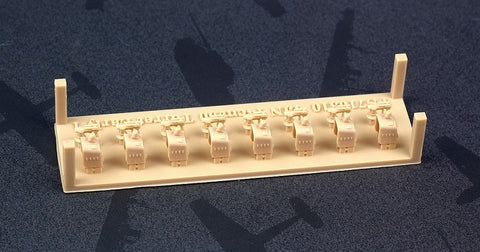 ファイブスターモデル FS710310 1/700 WWII 日本海軍 50口径三年式14cm単装砲 シールド付 初期型 1 (7セット) (3Dプリンター製)