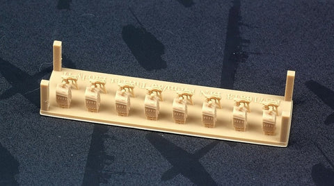 ファイブスターモデル FS710313 1/700 WWII 日本海軍 50口径三年式14cm単装砲 シールド付 初期型 2 (7セット) (3Dプリンター製)