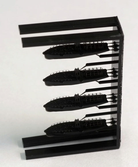 ファイブスターモデル FS710360 1/700 WWII 日本海軍 11m内火艇 (8セット）(3Dプリンター製)