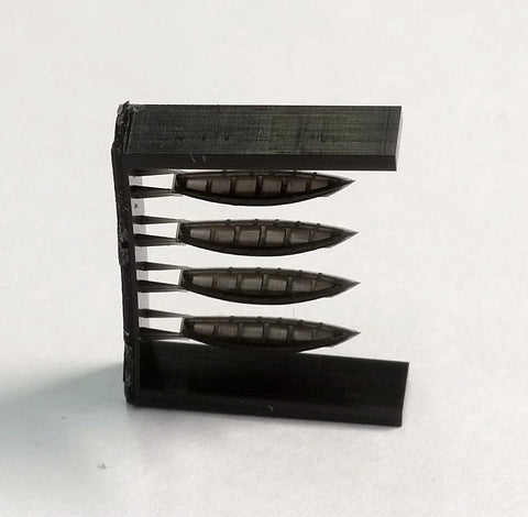 ファイブスターモデル FS710362 1/700 WWII 日本海軍 6m通船 (8セット）(3Dプリンター製)