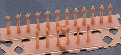 ファイブスターモデル FS7103801/700 WWII 日本海軍 船員12 パイロット(9 gestures, 54pcs in total) 3D Printing