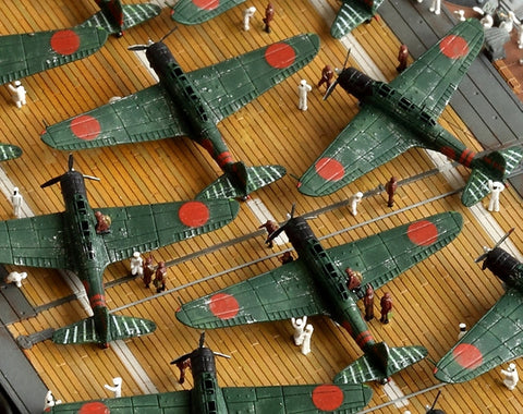 ファイブスターモデル FS710381 1/700WWII 日本海軍 船員13 パイロット (10 gestures, 60pcs in total) 3D Printing