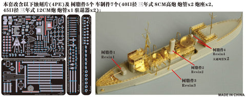 ファイブスターモデル FS720012 1/700 日本海軍 砲艦 安宅 改装後 レジンキット