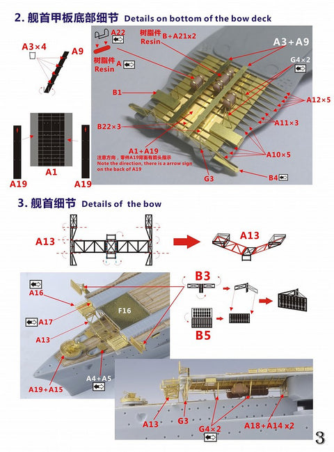 ファイブスターモデル FS730001 1/700 WWII ドイツ海軍 航空母艦 グラーフ・ツェッペリン スーパーアップグレードセット(トランぺッター06709用)