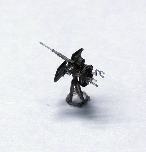 シードホビー SH350013 1/350 WWII アメリカ海軍 20mmエリコン単装機関砲 中/後期型 タイプB (16個入) 3D プリント