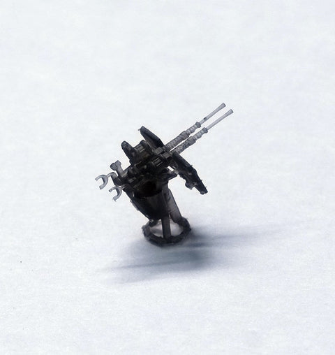シードホビー SH350018 1/350  WWII アメリカ海軍 20mmエリコン連装機関砲 初期型 (12個入) 3D プリント