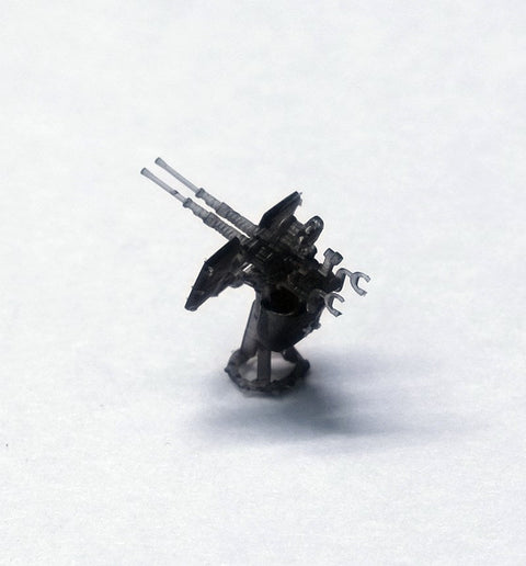 シードホビー SH350018 1/350  WWII アメリカ海軍 20mmエリコン連装機関砲 初期型 (12個入) 3D プリント