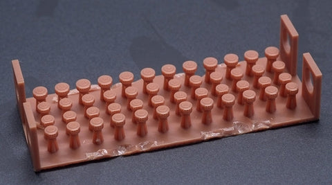 シードホビー SH700057 1/700 WWII 日本海軍 通風筒 1 (キノコ型)3Dプリント