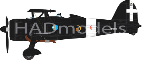 HADモデル 32073 1/32 CR-42 イタリア夜間戦闘機 デカール ICM キット