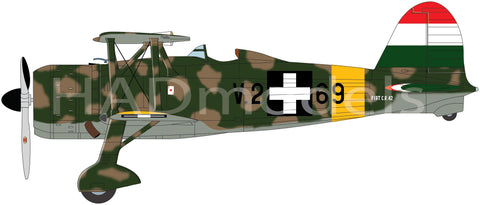 HADモデル 32074 1/32 CR-42 ハンガリー空軍 十字章付き ICM キット