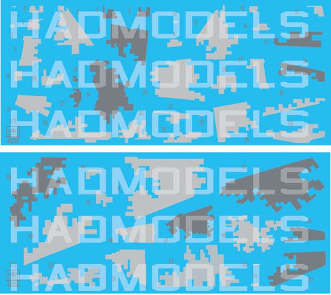 HADモデル 48265 1/48 SU-25 ウクライナ数字迷彩 PART2 デカールシート