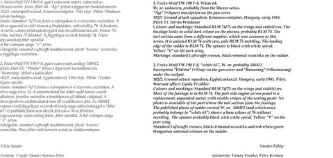 HADモデル 72178 1/72 FW-190 F-8 デカールシート