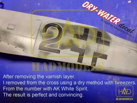 HADモデル DW-72006 1/72 MiG-29 B / UB HunAF 旧塗装剥離デカール