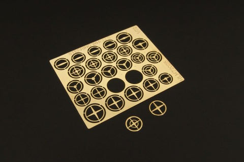 ハウラー HLH72025 1/72 ステアリングホイール  エッチングパーツ