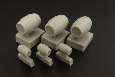 ハウラー HLH72033 1/72 木製バレルとバケット エッチングパーツ