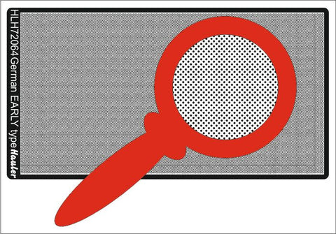 ハウラー HLH72064 1/72 ドイツ軍 メッシュプレート 前期タイプ エッチングパーツ