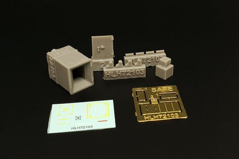 ハウラー HLH72103 1/72 金庫 エッチングパーツ