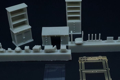 ハウラー HLH72107 1/72 オフィス家具セット