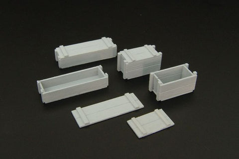 ハウラー HLU35082 1/35 WWIIアメリカ 75mm弾薬箱 エッチングパーツ