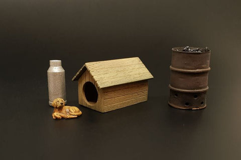 ハウラー HLU35118 1/35 犬のいる犬小屋