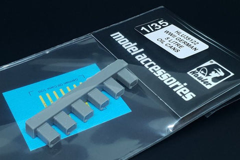 ハウラー HLU35122 1/35 WWII ドイツ軍 5リットルオイルタンク(6個入)