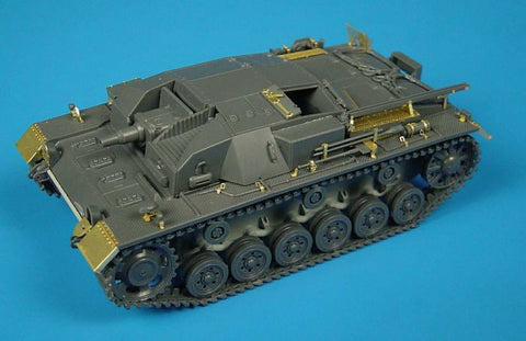 ハウラー HLX48003 1/48 III号突撃砲 B型 エッチングパーツ(タミヤ用)