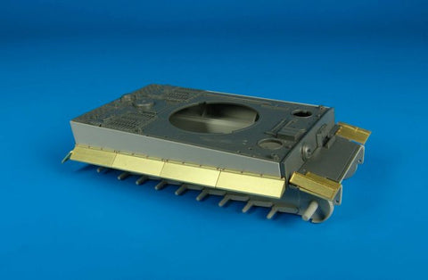 ハウラー HLX48012 1/48 タイガーI初期型 フェンダー エッチングパーツ(タミヤ用)