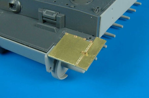 ハウラー HLX48012 1/48 タイガーI初期型 フェンダー エッチングパーツ(タミヤ用)
