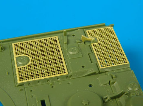 ハウラー HLX48025 1/48 タイガーI 初期型 グリル エッチングパーツ(スカイボウ 用)
