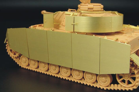 ハウラー HLX48059 1/48 IV号戦車 -シュルツェン エッチングパーツ(タミヤ用)