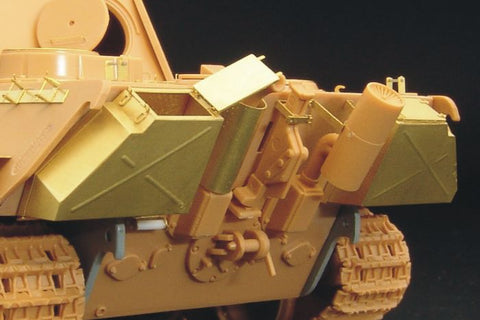 ハウラー HLX48069 1/48 パンサー/ヤークトパンサー G型ゲペックカステン エッチングパーツ(タミヤ用)