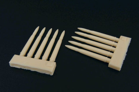 ハウラー HLX48095 1/48 ヤークトパンサー 砲弾 エッチングパーツ(レジン製)