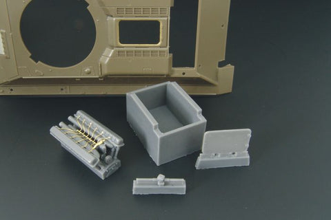 ハウラー HLX48115 1/48 T-34/ SU-122 エンジン セット(レジン製)