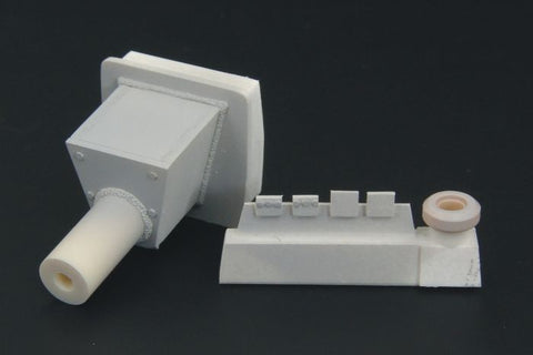 ハウラー HLX48118 1/48 III号突撃砲 G型 溶接 防盾(レジン製)